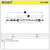 RIDEX Handbremsseil Hinten Links Rechts für DACIA SANDERO II Bild RIDEX Handbremsseil Hinten Links Rechts für DACIA SANDERO II