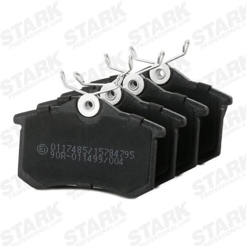 STARK Bremsbeläge Satz Hinten kompatibel mit VW Golf IV (1J1) Polo, Golf V, Audi Bild STARK Bremsbeläge Satz Hinten kompatibel mit VW Golf IV (1J1) Polo, Golf V, Audi