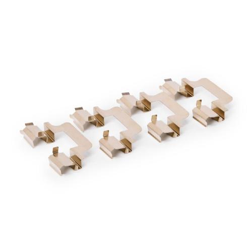 RIDEX 4x Zubehörsatz Scheibenbremsbelag Vorne Hinten für VW POLO (9N) Bild RIDEX 4x Zubehörsatz Scheibenbremsbelag Vorne Hinten für VW POLO (9N)