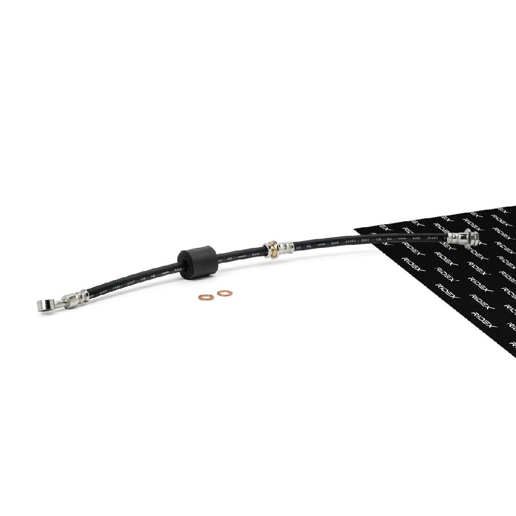 RIDEX Bremsschlauch 83B0263 VORNE rechts BREMSSCHLÄUCHE Länge: 540mm Länge: