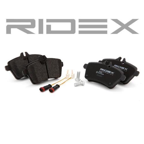 RIDEX Bremsbelagsatz Bremsbeläge Vorne passend für MERCEDES-BENZ A-Klasse (W169) Bild RIDEX Bremsbelagsatz Bremsbeläge Vorne passend für MERCEDES-BENZ A-Klasse (W169)