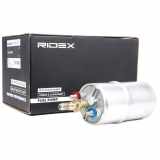 RIDEX 458F0131 Kraftstoffpumpe 6,5 Bar Druck für AUDI 80 Limousine (8C2, B4)