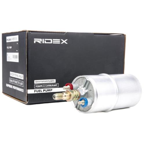RIDEX 458F0131 Kraftstoffpumpe 6,5 Bar Druck für AUDI 80 Limousine (8C2, B4) Bild RIDEX 458F0131 Kraftstoffpumpe 6,5 Bar Druck für AUDI 80 Limousine (8C2, B4)