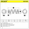 RIDEX 188C0306 2x Federn Fahrwerksfedern Vorne für NISSAN MICRA III (K12) Bild RIDEX 188C0306 2x Federn Fahrwerksfedern Vorne für NISSAN MICRA III (K12)