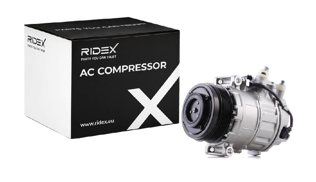 RIDEX A/C Kompressor für Klimaanlage Klimakompressor mit ID: 7SEU17C mit ID: PAG