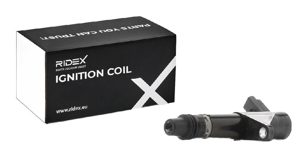 RIDEX 689C0020 Zündspule Anschlussanzahl 2 für RENAULT Clio 1I 597077 597094