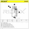 RIDEX 9F0268 Kraftstofffilter Diesel Filter Line Filter für FORD 2240008020 Bild RIDEX 9F0268 Kraftstofffilter Diesel Filter Line Filter für FORD 2240008020