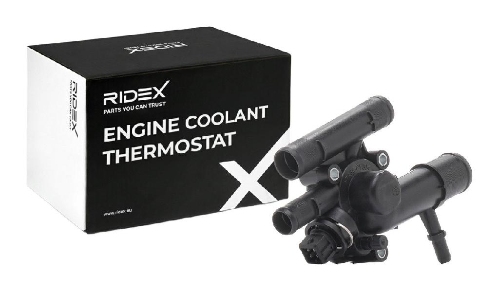 RIDEX 316T0385 Thermostat Kühlmittel Kühlwasserthermostat mit Dichtung mit 83°C