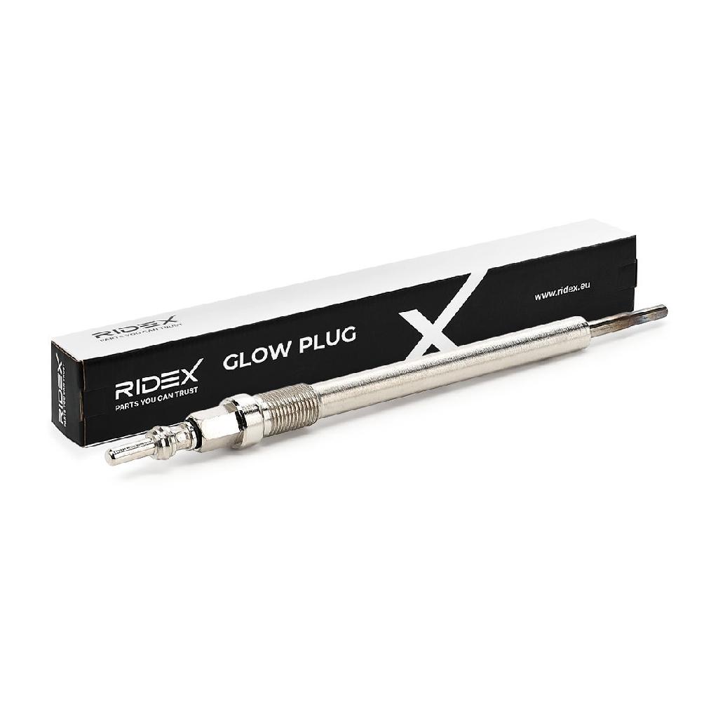 RIDEX Diesel Glühkerze Schlüsselweite: 8 mmmm Gewindemaß:M10 x 1,0