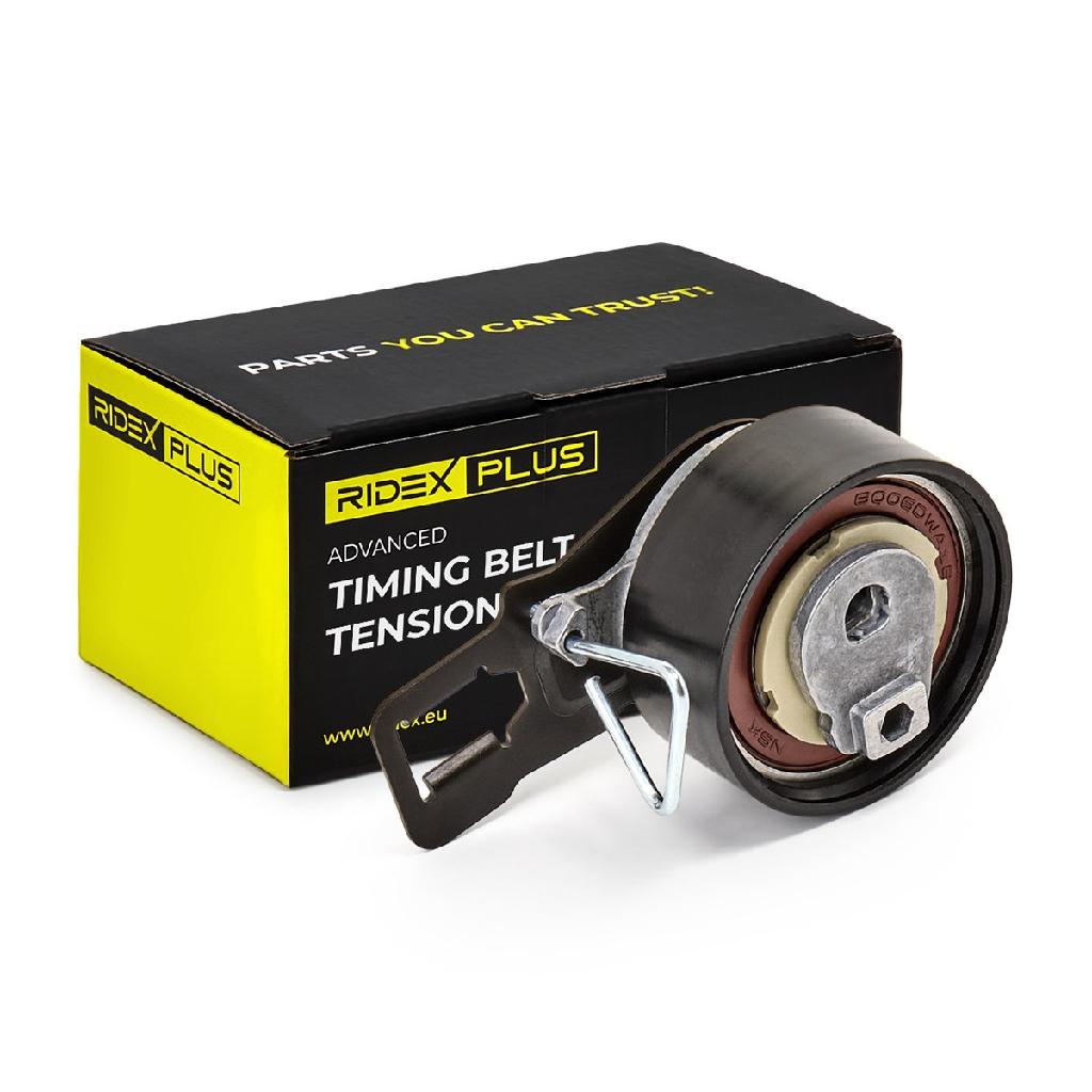 RIDEX PLUS Spannrolle Zahnriemen für FORD Fiesta Mk6 Schrägheck (JA8, JR8)