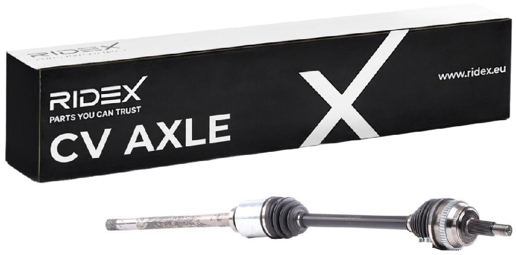 RIDEX Antriebswelle Achswelle Vorderachse/Vorne rechts für RENAULT 13D0161