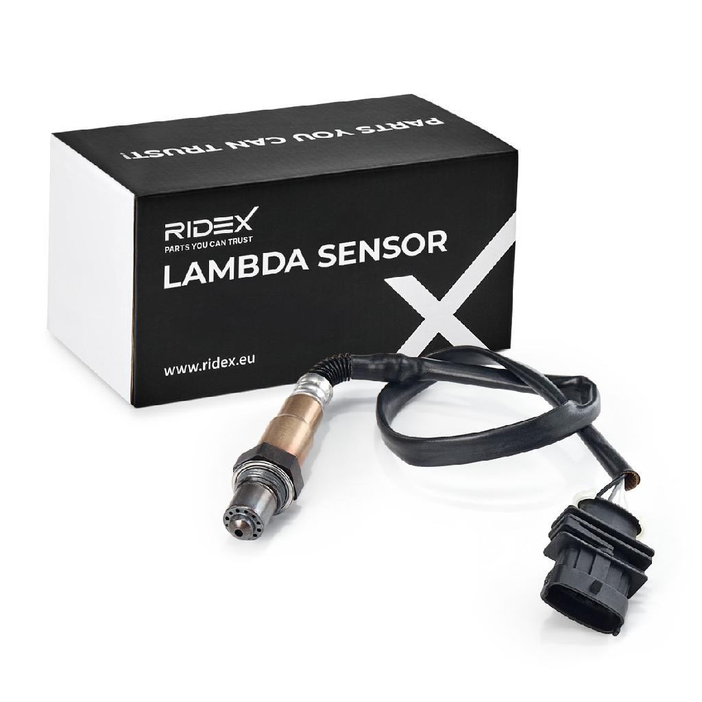 RIDEX 3922L0188 Lambdasonde an Abgaskrümmer Oxygen O2 Sensor Beheizt für OPEL