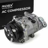 RIDEX A/C Kompressor für Klimaanlage Klimakompressor mit ID: SD7V16 Kältemittel: