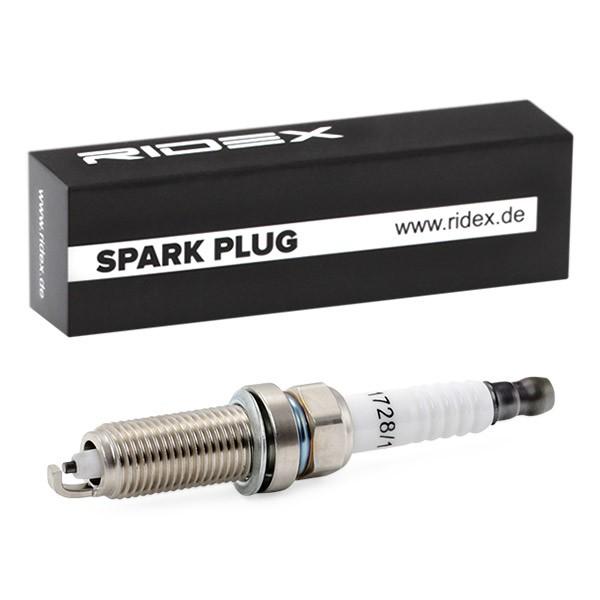 RIDEX 686S0053 Zündkerze Kupfer Nickel Spanner Size: 14 mm Gewindelänge: 26,5