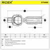 RIDEX Axialgelenk Spurstange Vorne beidseitig passend für PEUGEOT 407 SW (6E) Bild RIDEX Axialgelenk Spurstange Vorne beidseitig passend für PEUGEOT 407 SW (6E)