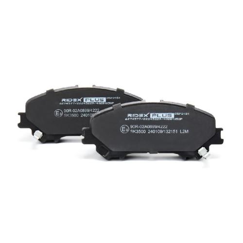 RIDEX PLUS Bremsbelagsatz Bremsbeläge Vorne für NISSAN Qashqai II (J11, J11) Bild RIDEX PLUS Bremsbelagsatz Bremsbeläge Vorne für NISSAN Qashqai II (J11, J11)