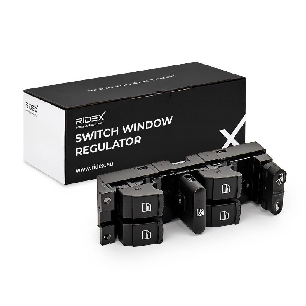 RIDEX 1761S0012 Fensterheberschalter fahrerseitig vorne für VW PASSAT Variant