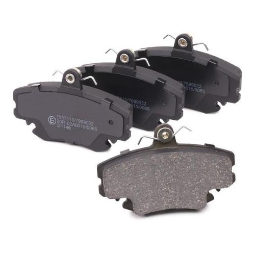 RIDEX Bremsbelagsatz Bremsbeläge Vorne für RENAULT Twingo 1I (CN0) Clio 1I Bild RIDEX Bremsbelagsatz Bremsbeläge Vorne für RENAULT Twingo 1I (CN0) Clio 1I