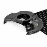 RIDEX 1x Ankerblech / Spritzblech Vorne links für BMW 3 Limousine (E36) schwarz