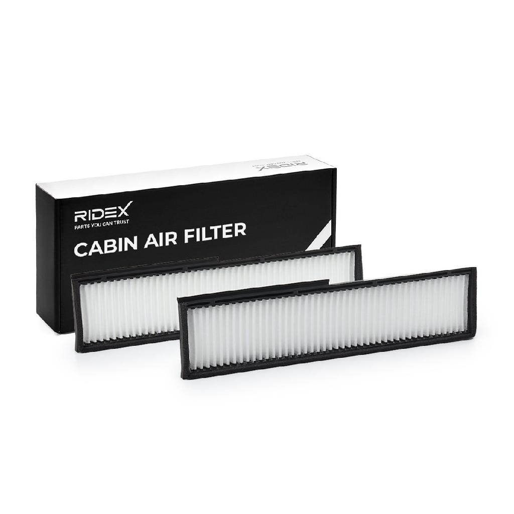 RIDEX 424I0126 Innenraumfilter Pollenfilter Höhe: 22 Breite: 86 Länge: 373