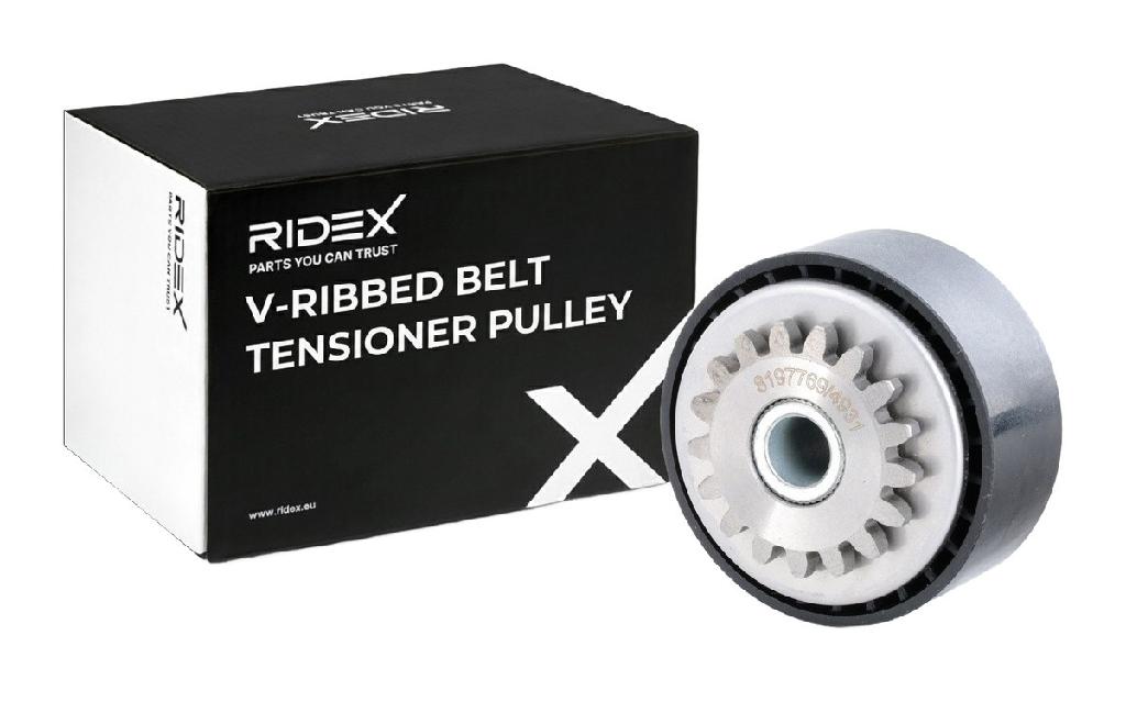 RIDEX 310T0099 Spannrolle Keilrippenriemen für RENAULT Clio 1II Schrägheck