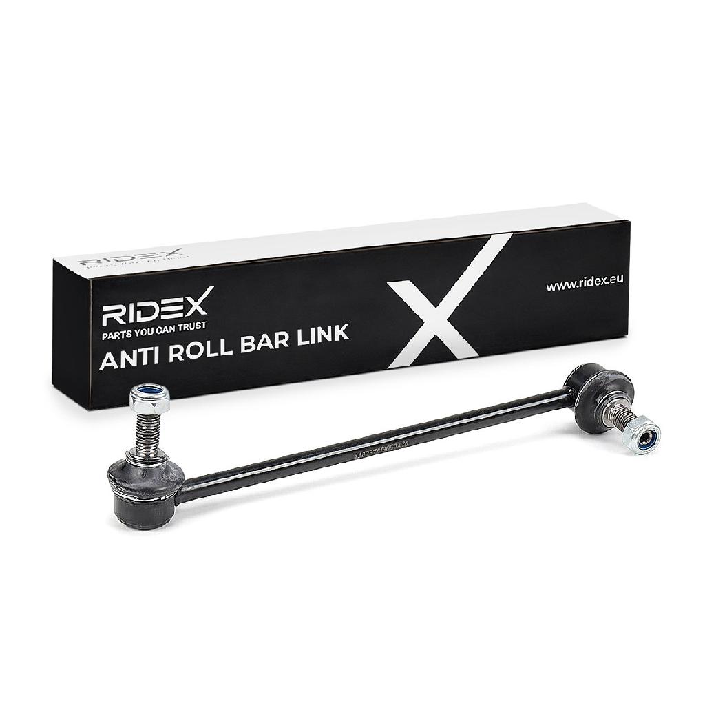 RIDEX 1x Koppelstange Stabilisator Vorne beidseitig passend für MERCEDES-BENZ