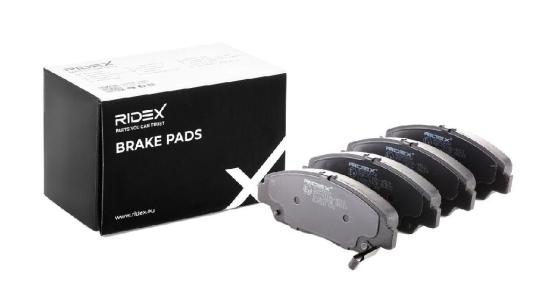 RIDEX Bremsbelagsatz Bremsbeläge Vorne für HONDA PRELUDE V (BB) für ROVER 600 Bild RIDEX Bremsbelagsatz Bremsbeläge Vorne für HONDA PRELUDE V (BB) für ROVER 600