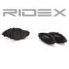 RIDEX Bremsbelagsatz Bremsbeläge Vorne für CHEVROLET SPARK (M300) für NISSAN Bild RIDEX Bremsbelagsatz Bremsbeläge Vorne für CHEVROLET SPARK (M300) für NISSAN