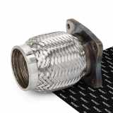 RIDEX Flexrohr Auspuff Abgasrohr Ø60mm Rohrverbinder:Flexibel mit Flansch mit