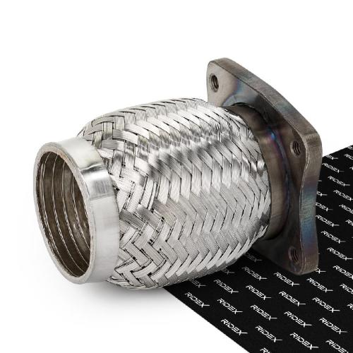 RIDEX Flexrohr Auspuff Abgasrohr Ø60mm Rohrverbinder:Flexibel mit Flansch mit Bild RIDEX Flexrohr Auspuff Abgasrohr Ø60mm Rohrverbinder:Flexibel mit Flansch mit