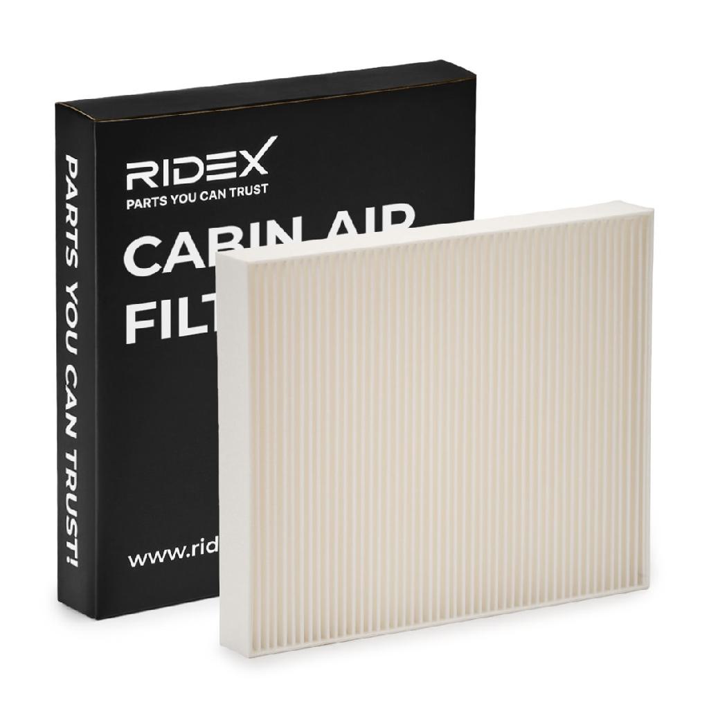 RIDEX 424I0237 Innenraumfilter Pollenfilter Höhe: 36 Breite: 204 Länge: 242