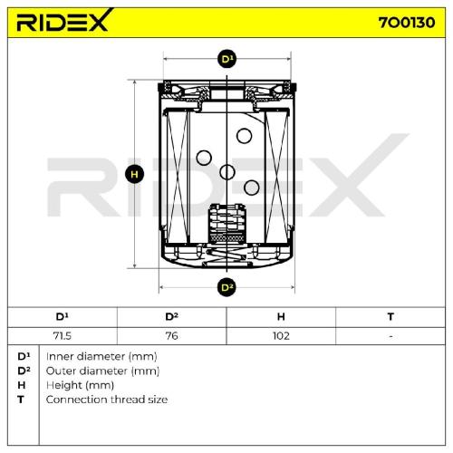 RIDEX Ölfilter Motorölfilter Anschraubfilter 7O0130 für SUBARU XV (GP) für OPEL Bild RIDEX Ölfilter Motorölfilter Anschraubfilter 7O0130 für SUBARU XV (GP) für OPEL