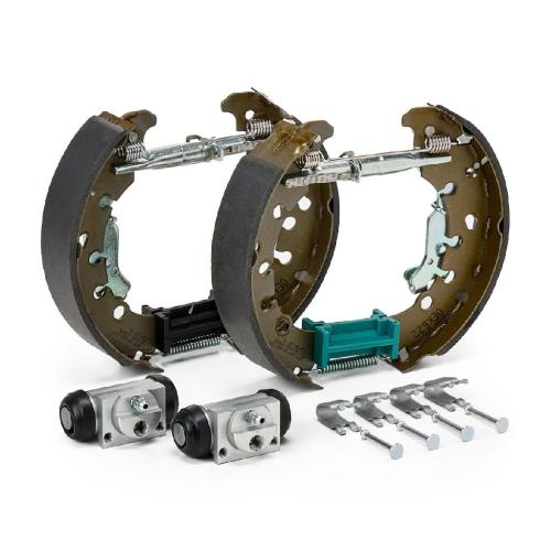 RIDEX Bremsenset Trommelbremse Bremsbacken Satz Hinten für FIAT PANDA (169) Bild RIDEX Bremsenset Trommelbremse Bremsbacken Satz Hinten für FIAT PANDA (169)