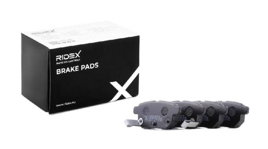 RIDEX Bremsbelagsatz Bremsbeläge Hinten für TOYOTA Yaris Schrägheck (P9) AURIS Bild RIDEX Bremsbelagsatz Bremsbeläge Hinten für TOYOTA Yaris Schrägheck (P9) AURIS