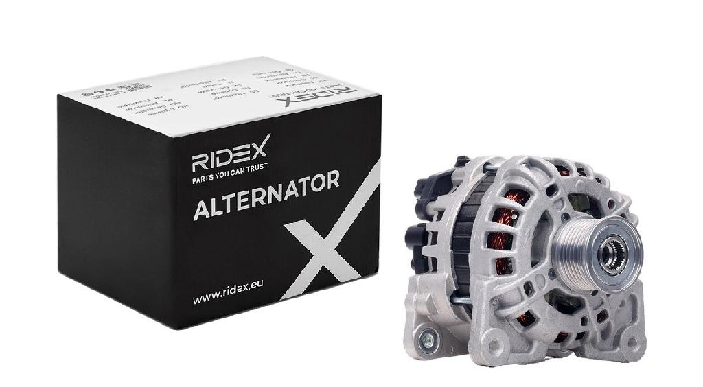 RIDEX 4G0600 Lichtmaschine 90A 12V Drehrichtung im Uhrzeigersinn mit für RENAULT