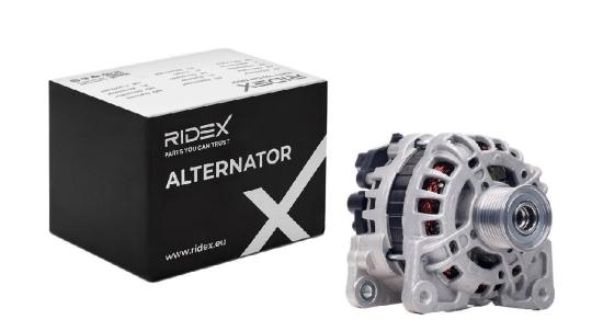 RIDEX 4G0600 Lichtmaschine 90A 12V Drehrichtung im Uhrzeigersinn mit für RENAULT Bild RIDEX 4G0600 Lichtmaschine 90A 12V Drehrichtung im Uhrzeigersinn mit für RENAULT