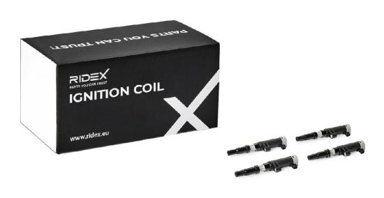 RIDEX 689C0487 4x Zündspulen für RENAULT Clio 1II Schrägheck (BR0/1, CR0/1) Bild RIDEX 689C0487 4x Zündspulen für RENAULT Clio 1II Schrägheck (BR0/1, CR0/1)