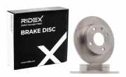 RIDEX 82B1008 2x Bremsscheiben Vorne Ø239mm voll für FORD FIESTA III (GFJ)