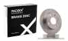 RIDEX 82B1008 2x Bremsscheiben Vorne &Oslash;239mm voll f&uuml;r FORD FIESTA III (GFJ)