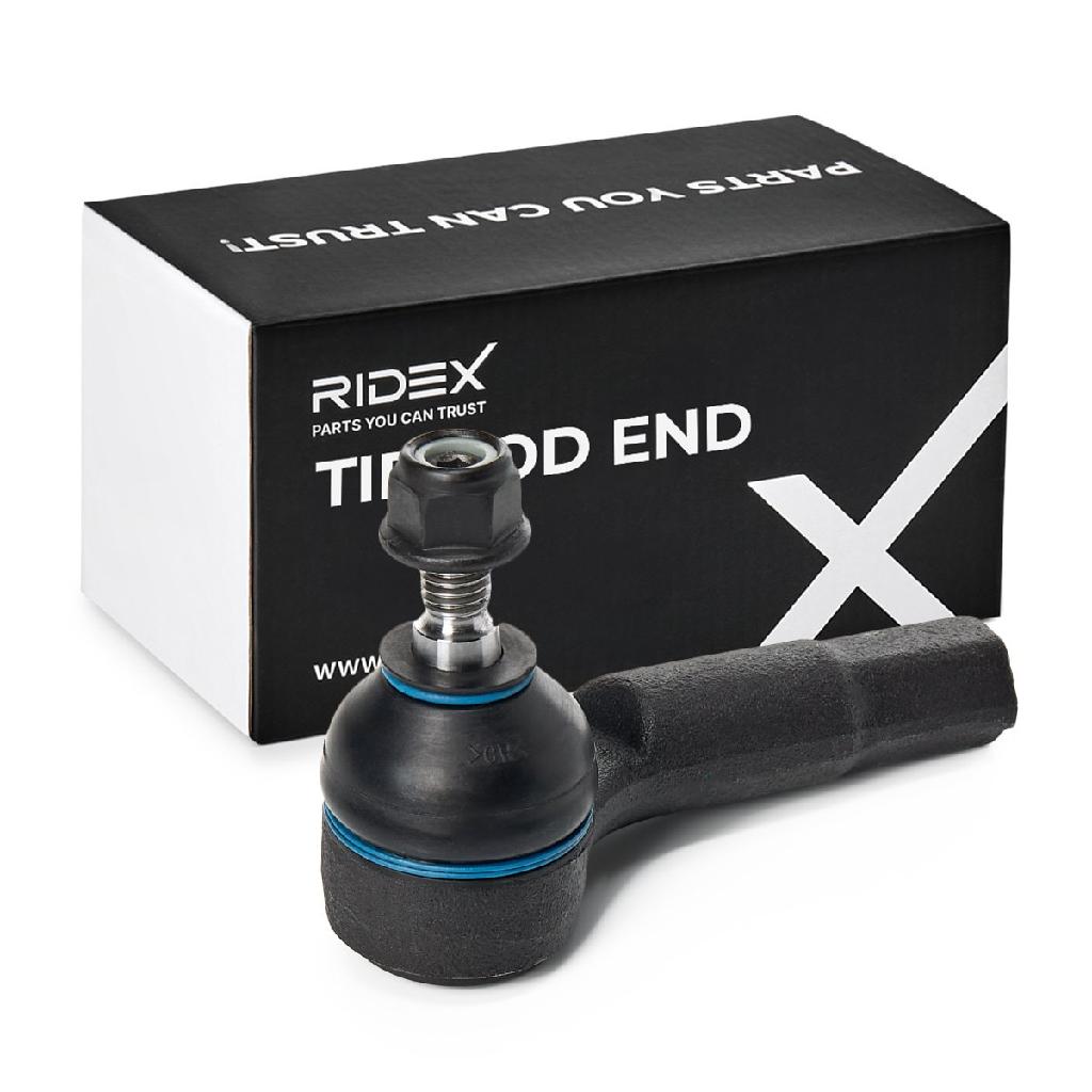 RIDEX Spurstangenkopf Vorderachse links außen Traggelenk M10X1.25 914T0194