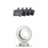 RIDEX Bremsenset Hinten Ø245mm - Bremsscheiben und Beläge für AUDI A8 (4D2, 4D8)