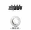 RIDEX Bremsenset Hinten Ø245mm - Bremsscheiben und Beläge für AUDI A8 (4D2, 4D8) Bild RIDEX Bremsenset Hinten Ø245mm - Bremsscheiben und Beläge für AUDI A8 (4D2, 4D8)