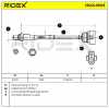 RIDEX 3922L0503 Lambdasonde Oxygen O2 Sensor Beheizt für VW PASSAT Variant (3B6) Bild RIDEX 3922L0503 Lambdasonde Oxygen O2 Sensor Beheizt für VW PASSAT Variant (3B6)