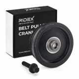 RIDEX 3213B0242 Riemenscheibe Kurbelwelle Kurbelwellenriemenscheibe 4-Rippen
