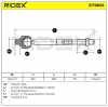 RIDEX Axialgelenk Spurstange für MAZDA 2 Schrägheck (DE, DH3) Bild RIDEX Axialgelenk Spurstange für MAZDA 2 Schrägheck (DE, DH3)