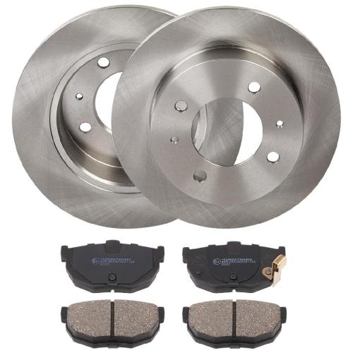 RIDEX Bremsenset Hinten Ø258mm - Bremsscheiben und Beläge für HYUNDAI COUPE (GK) Bild RIDEX Bremsenset Hinten Ø258mm - Bremsscheiben und Beläge für HYUNDAI COUPE (GK)
