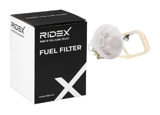 RIDEX 9F0481 Kraftstofffilter Line Filter mit Flansch ohne Pumpe für VW Touareg Bild RIDEX 9F0481 Kraftstofffilter Line Filter mit Flansch ohne Pumpe für VW Touareg