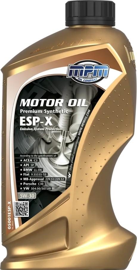 MPM Motoröl 5W-30 PREMIUM SYNTHETIC Vollsynthetiköl Motor Öl ACEA C3 ACEA C2 API