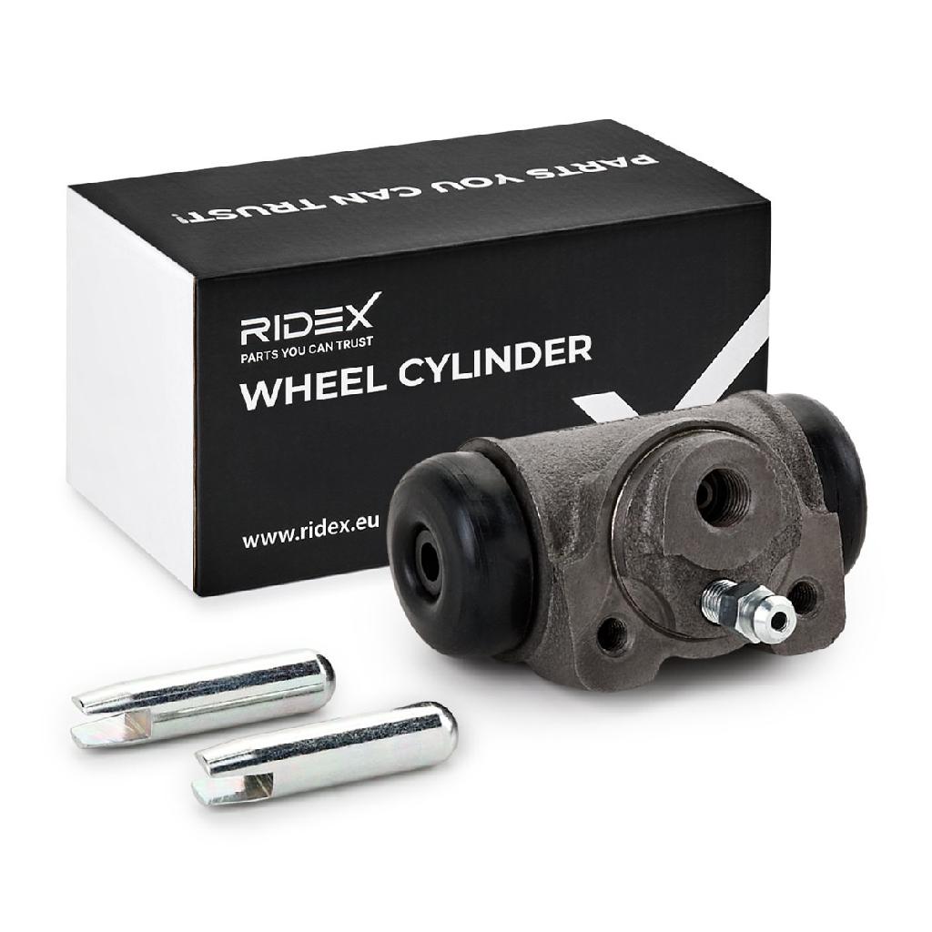 RIDEX 277W0106 1x Radbremszylinder Trommelbremse Radzylinder Hinten beidseitig