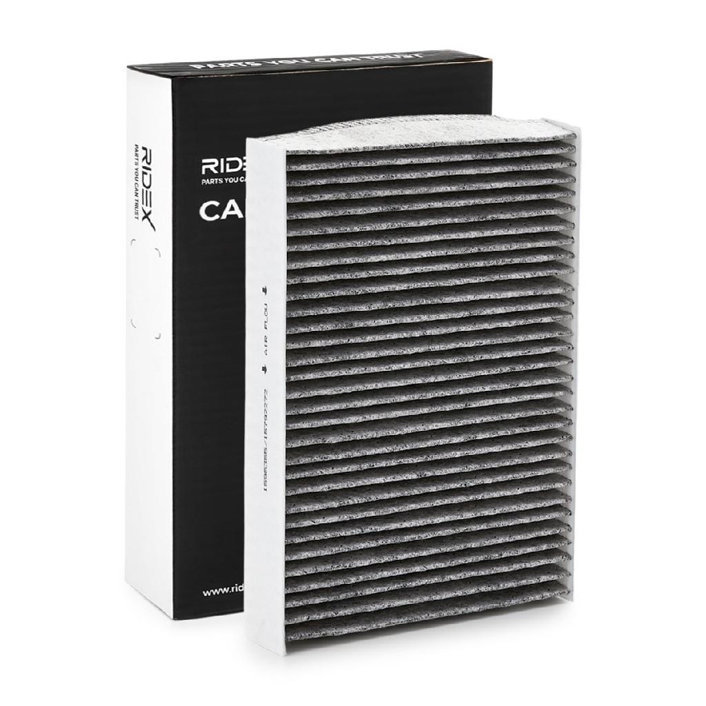 RIDEX 424I0611 Innenraumfilter Pollenfilter Höhe: 36 Breite: 180 Länge: 250